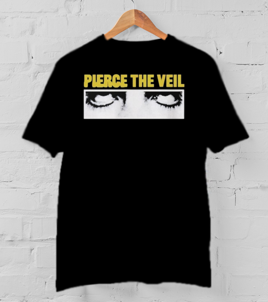 Pierce The Veil Eye Box Eyes Closed Band Merch T-Shirt