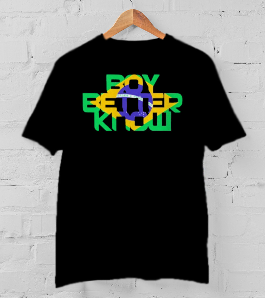 Boy Better Know Brazil Flag Skepta T-Shirt