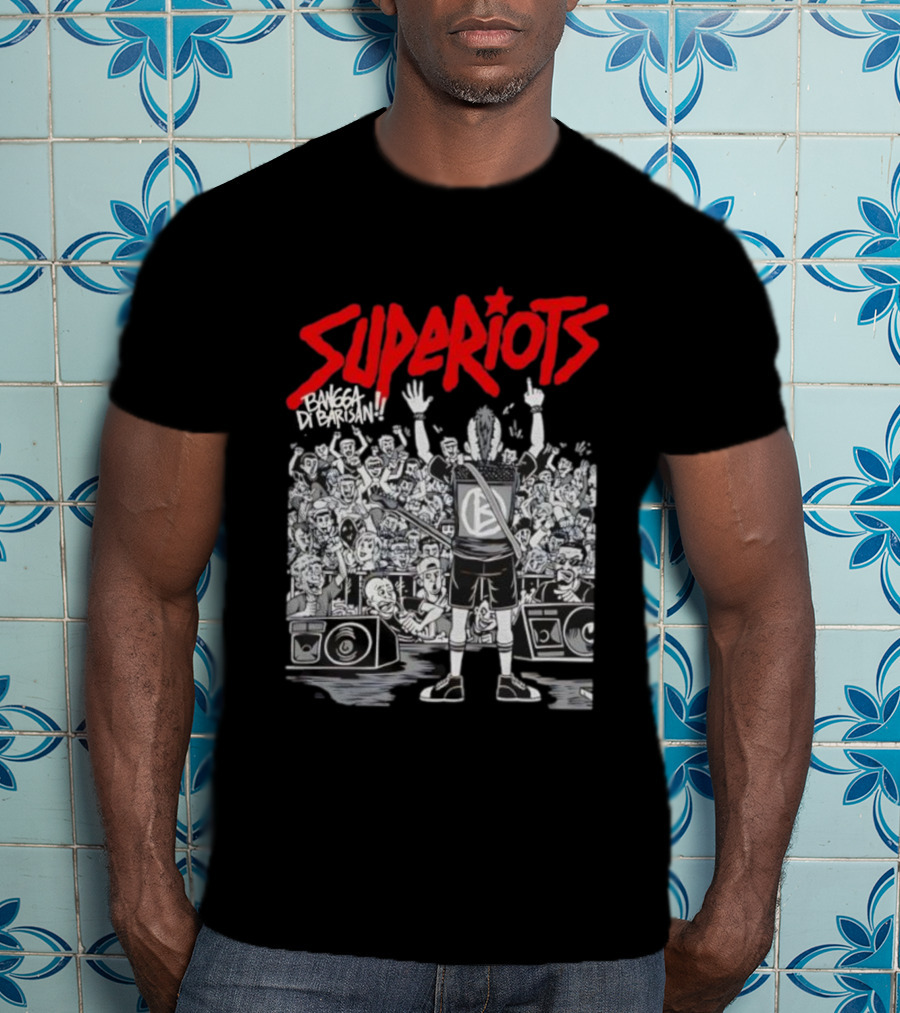 Superiots Concert Crowd Energy Di Barisan T-Shirt
