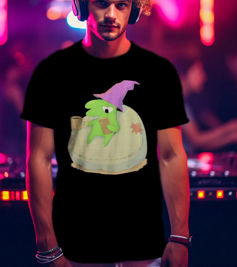 Smiling Friends Glep Vintage Witch Hat Cozy Moment T-Shirt