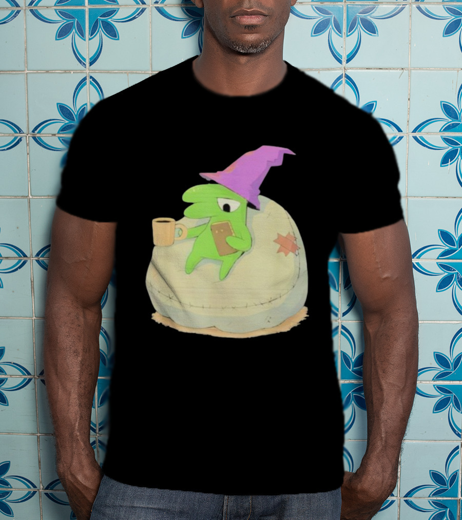 Smiling Friends Glep Vintage Witch Hat Cozy Moment T-Shirt