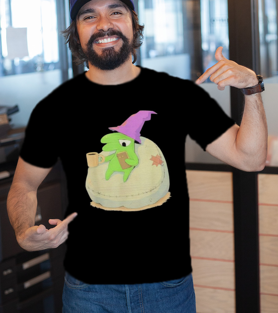 Smiling Friends Glep Vintage Witch Hat Cozy Moment T-Shirt
