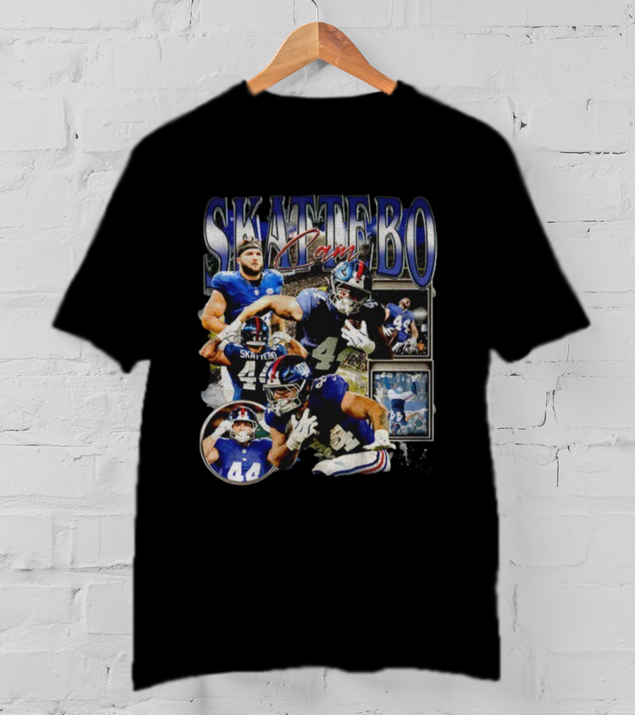 Skattebo Cam 90s Game Day Football Collection T-Shirt