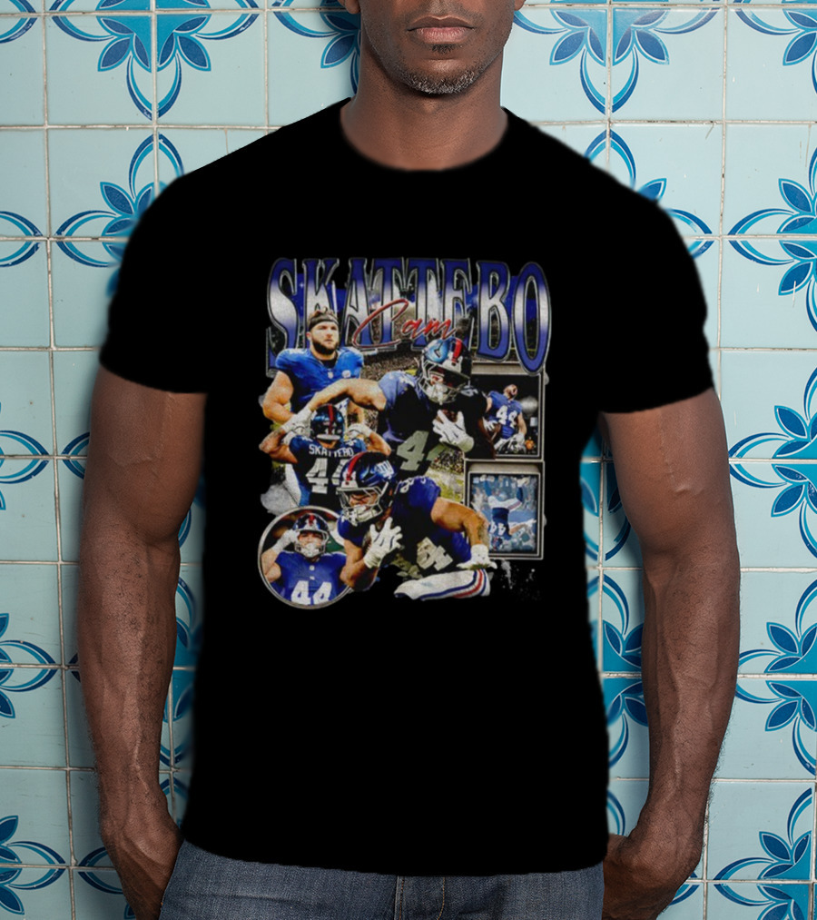 Skattebo Cam 90s Game Day Football Collection T-Shirt