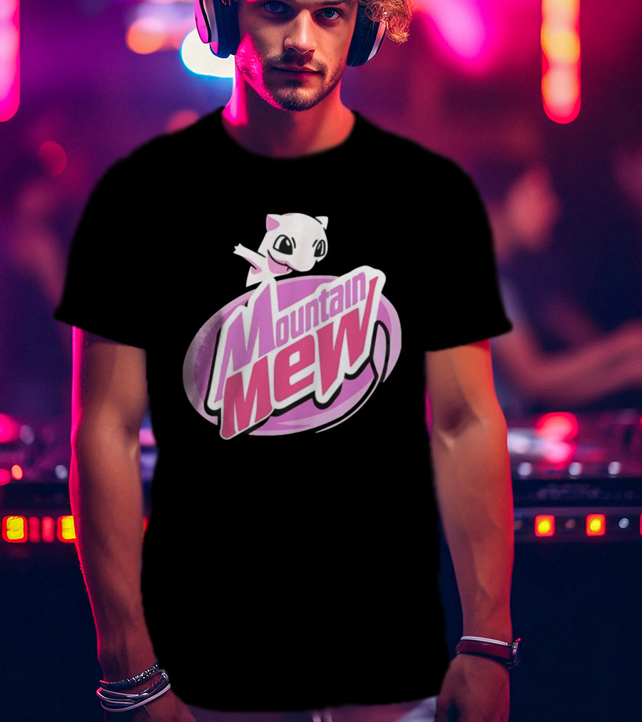 Mountain Mew Cat Pokémon T-Shirt