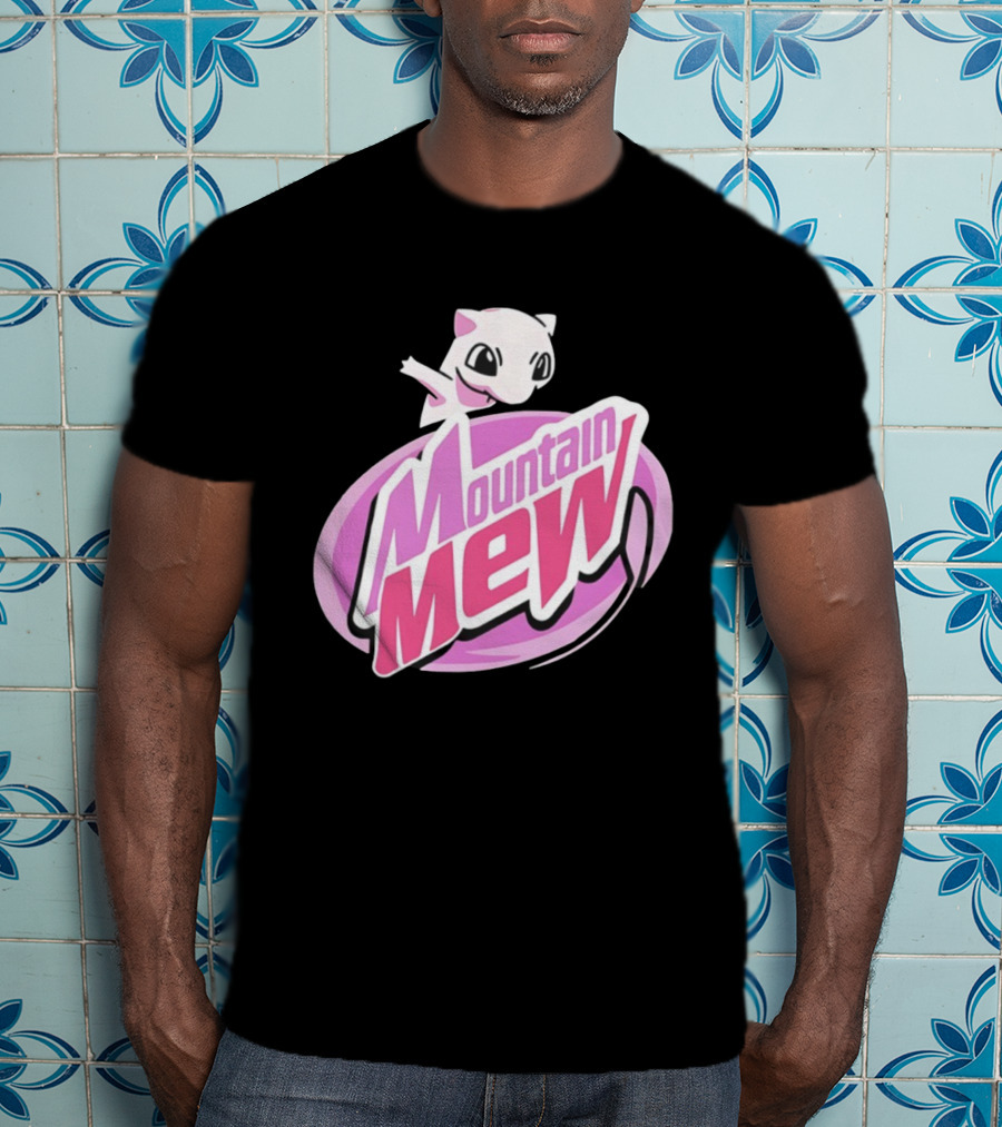 Mountain Mew Cat Pokémon T-Shirt
