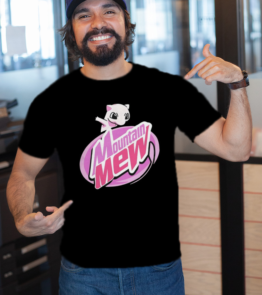 Mountain Mew Cat Pokémon T-Shirt