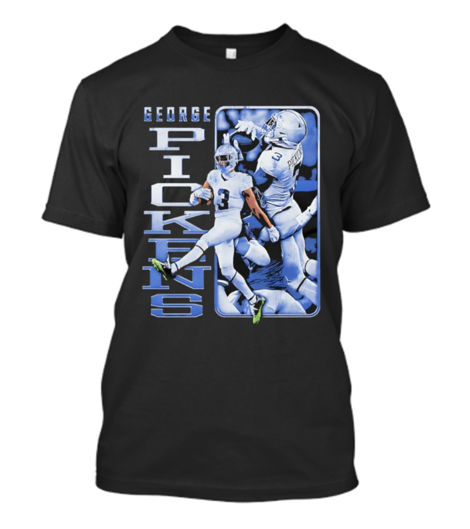 George Pickens Football Catch Highlights Cowboys Theme T-Shirt