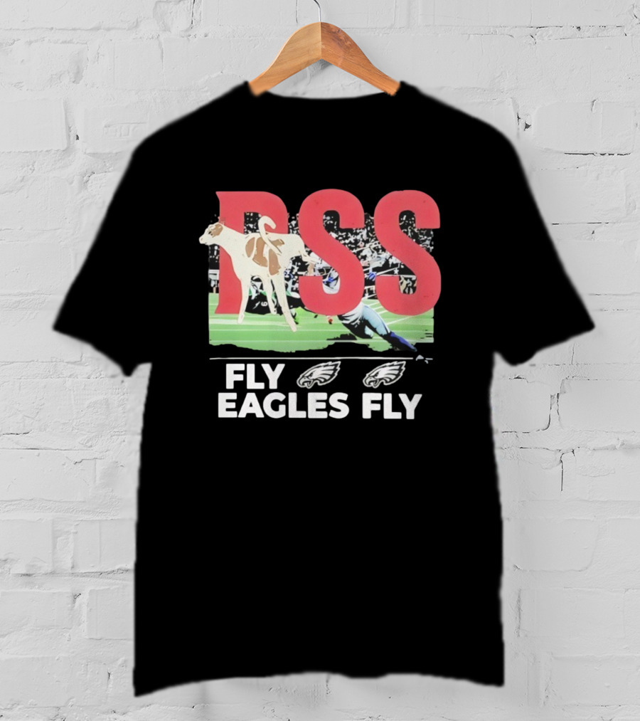 Fly Eagles Fly Philadelphia PSS Dog Peeing Football T-Shirt