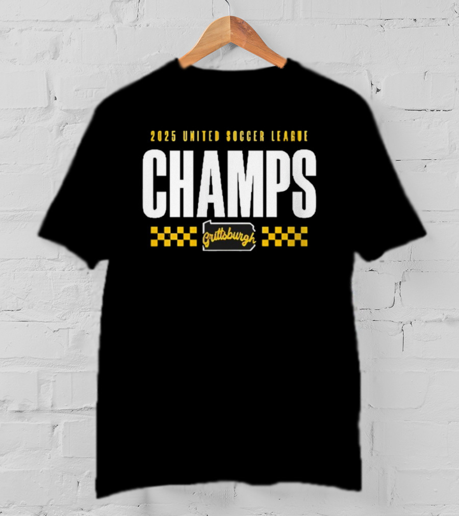 2025 United Soccer League Champs Grillsburgh T-Shirt
