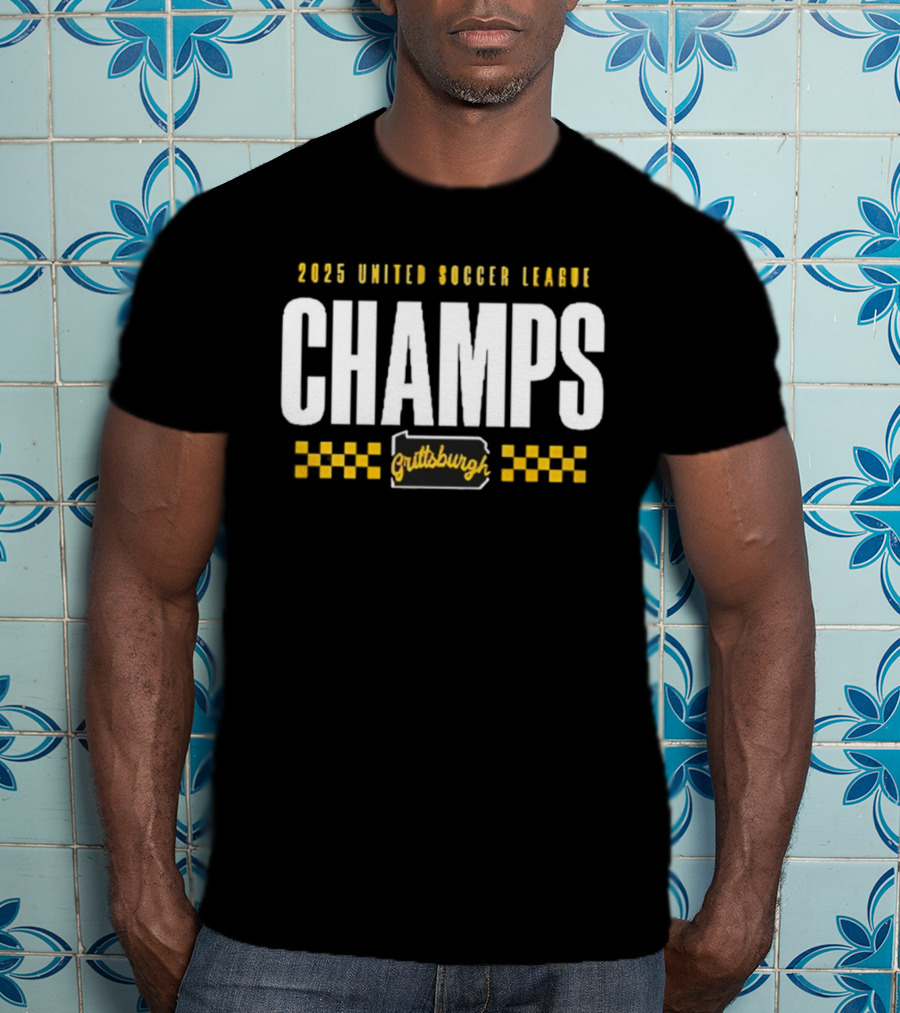 2025 United Soccer League Champs Grillsburgh T-Shirt