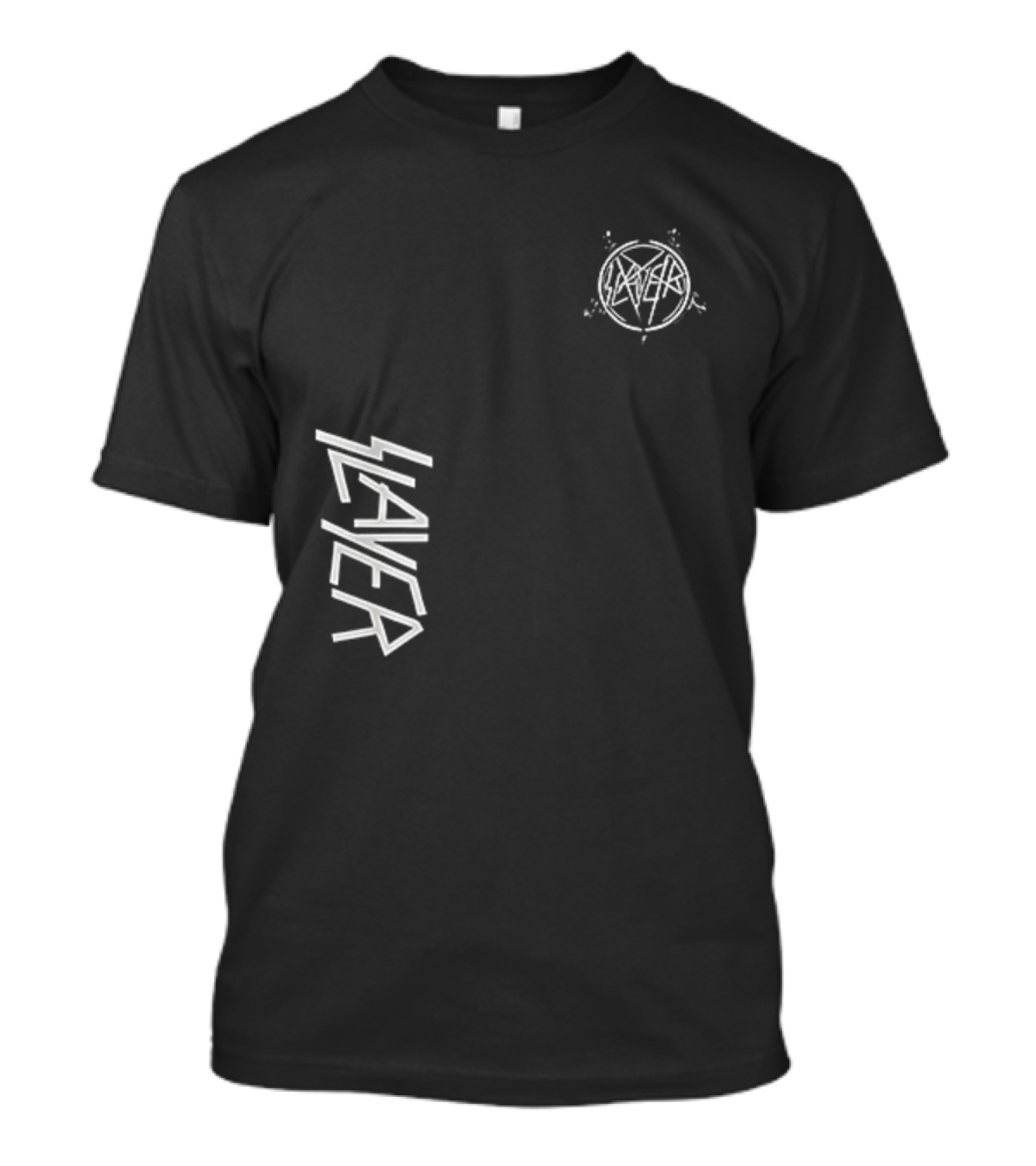 Slayer Angel Of Death Skull Pentagram T-Shirt