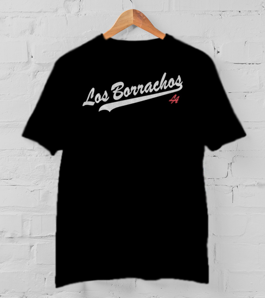 Los Borrachos Dodgers 44 Baseball 2025 T-Shirt