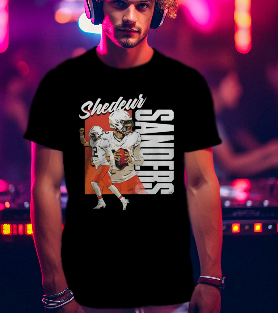 Shedeur Sanders Football Action Highlight Magic T-Shirt