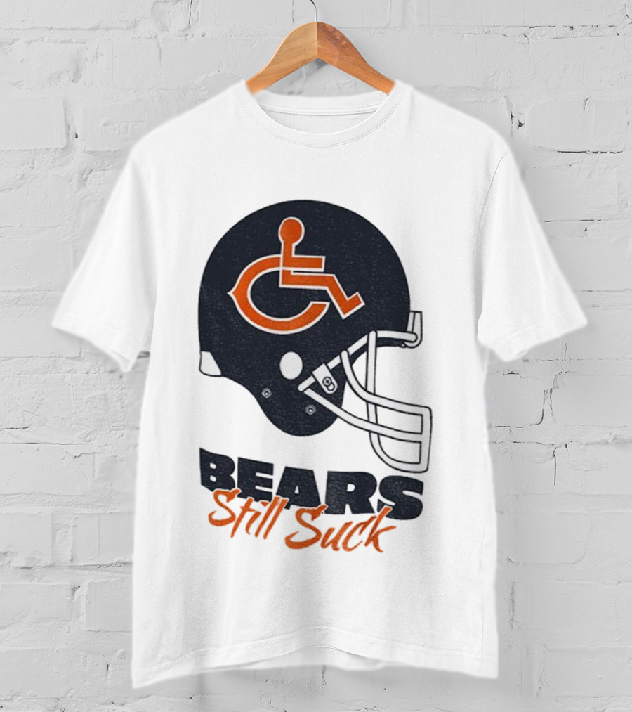 Chicago Bears Still Suck NFL Football Helmet 2025 Cartoon T-Shirt