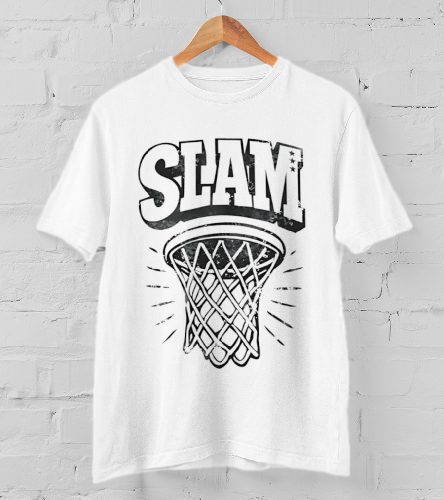 SLAM Hoop Basketball Net T-Shirt