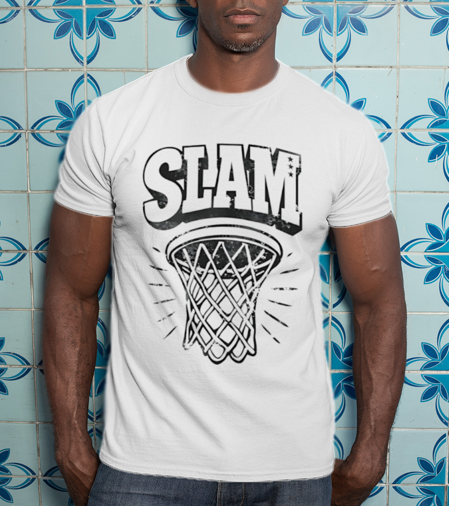 SLAM Hoop Basketball Net T-Shirt