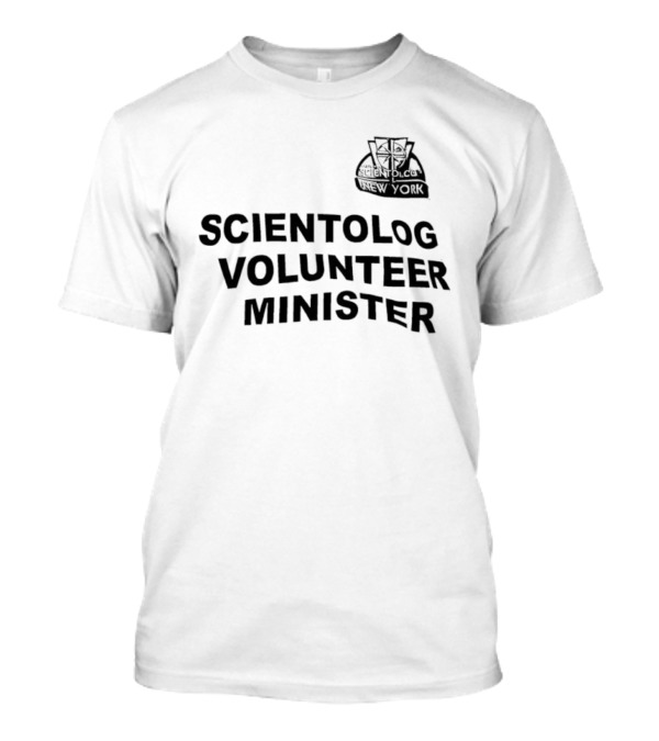Scientology Volunteer Minister New York T-Shirt Scientology Volunteer Minister New York T-Shirt