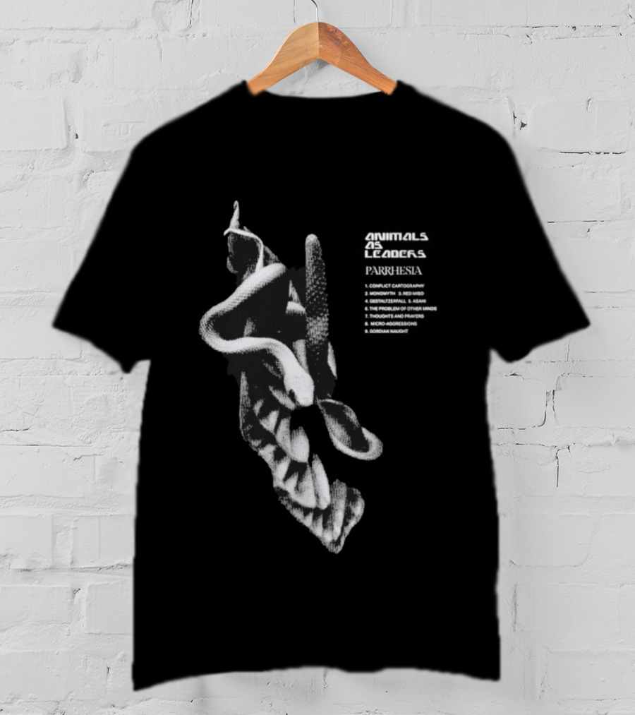 Parrhesia Snake Animals As Leaders Band Merchandise T-Shirt