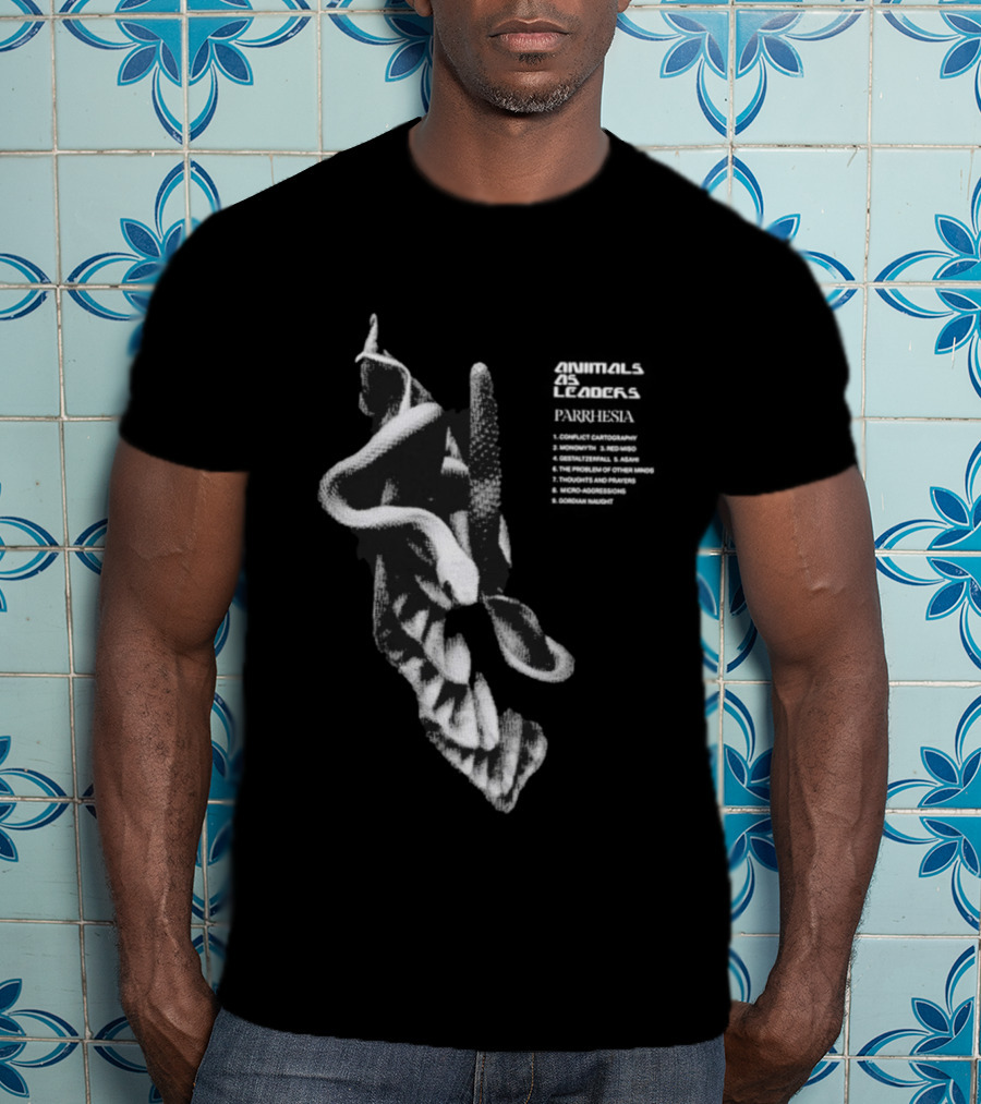 Parrhesia Snake Animals As Leaders Band Merchandise T-Shirt