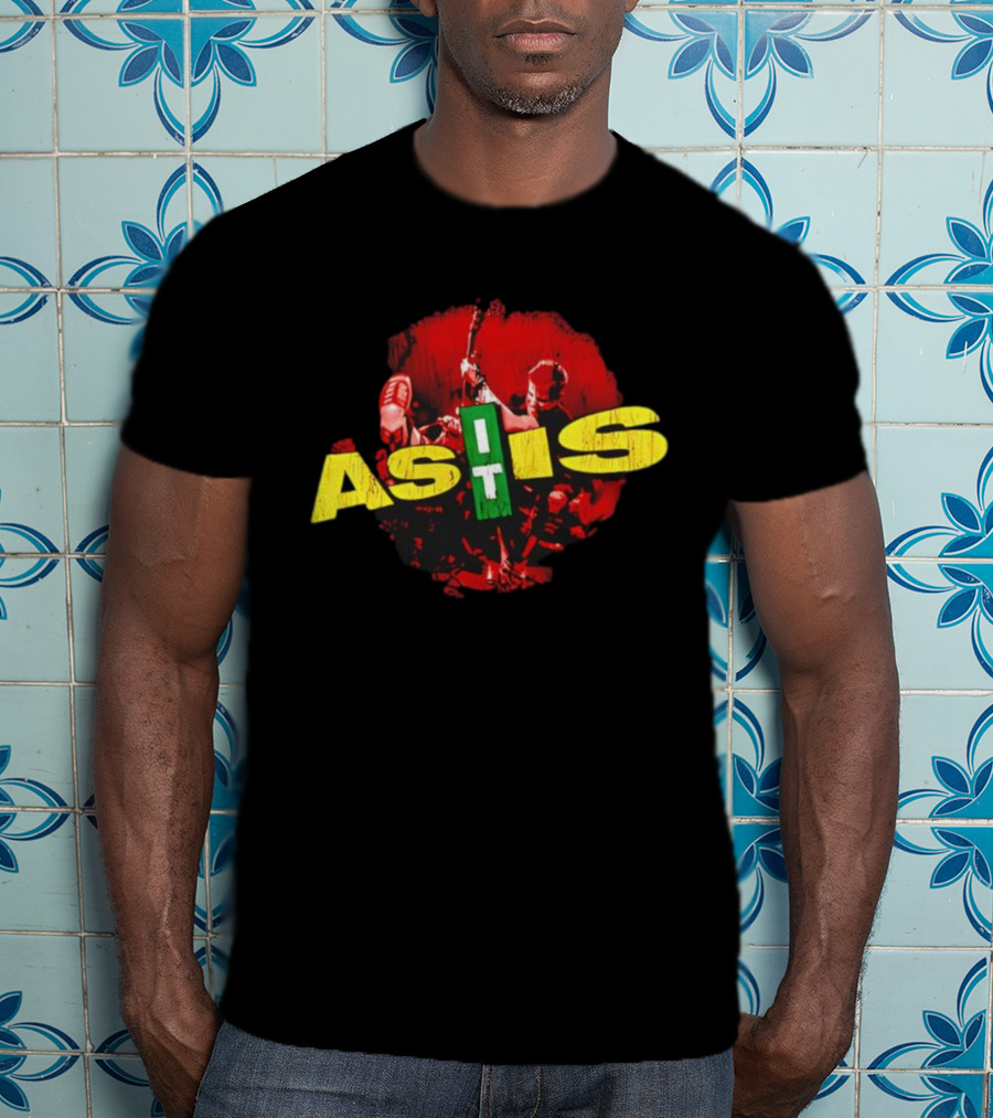 As It Is Vintage Kick Boxing Retro Fighter T-Shirt