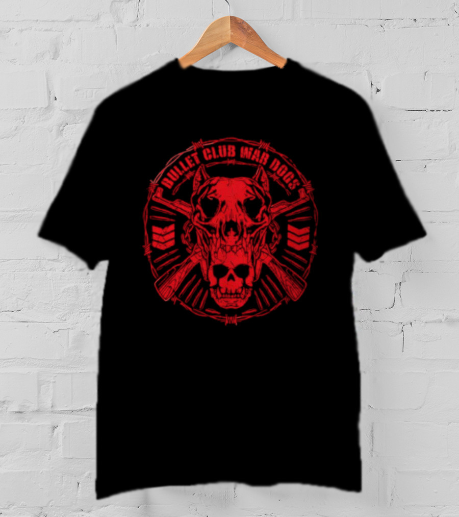 Bullet Club War Dogs Only Lives Matter Skull T-Shirt