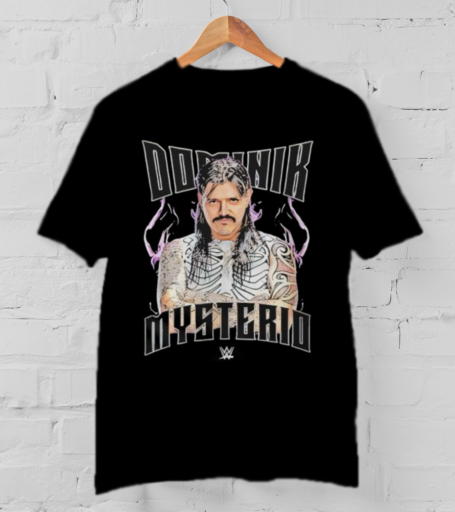 Dominik Mysterio WWE Dirty King Tattoo Design T-Shirt