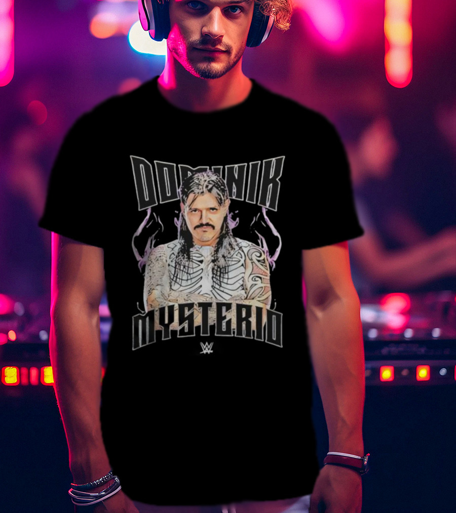 Dominik Mysterio WWE Dirty King Tattoo Design T-Shirt