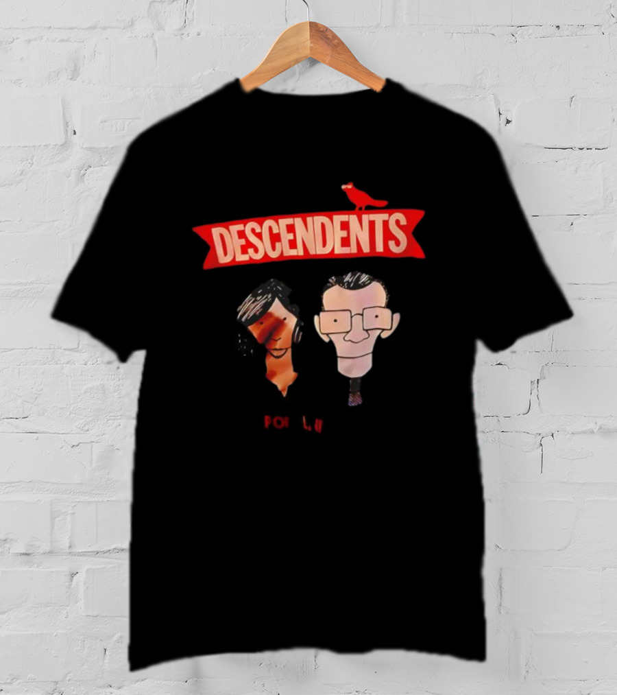 Descendents Band Portland 2025 Event With Iconic Cartoon Characters T-Shirt