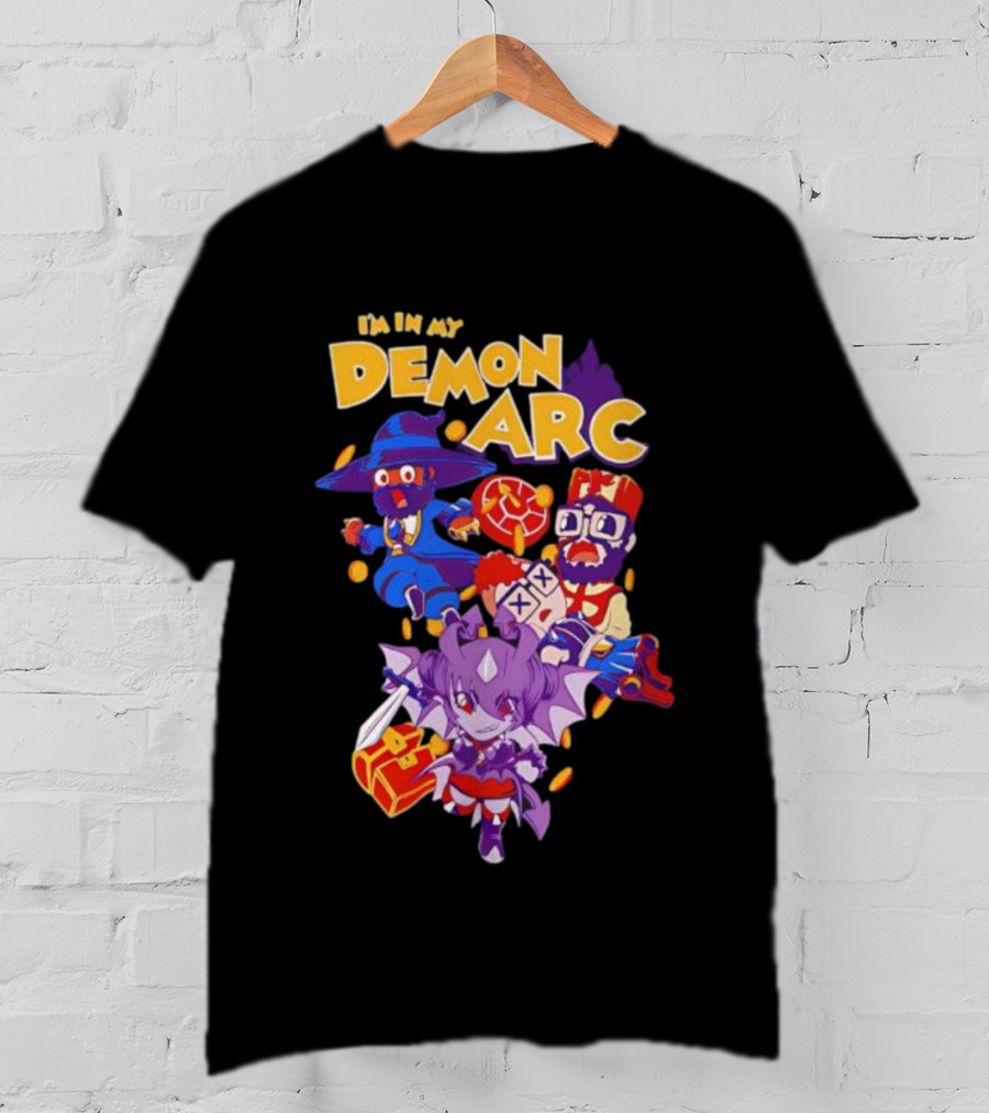 I’m In My Demon Arc Anime Characters Adventure T-Shirt