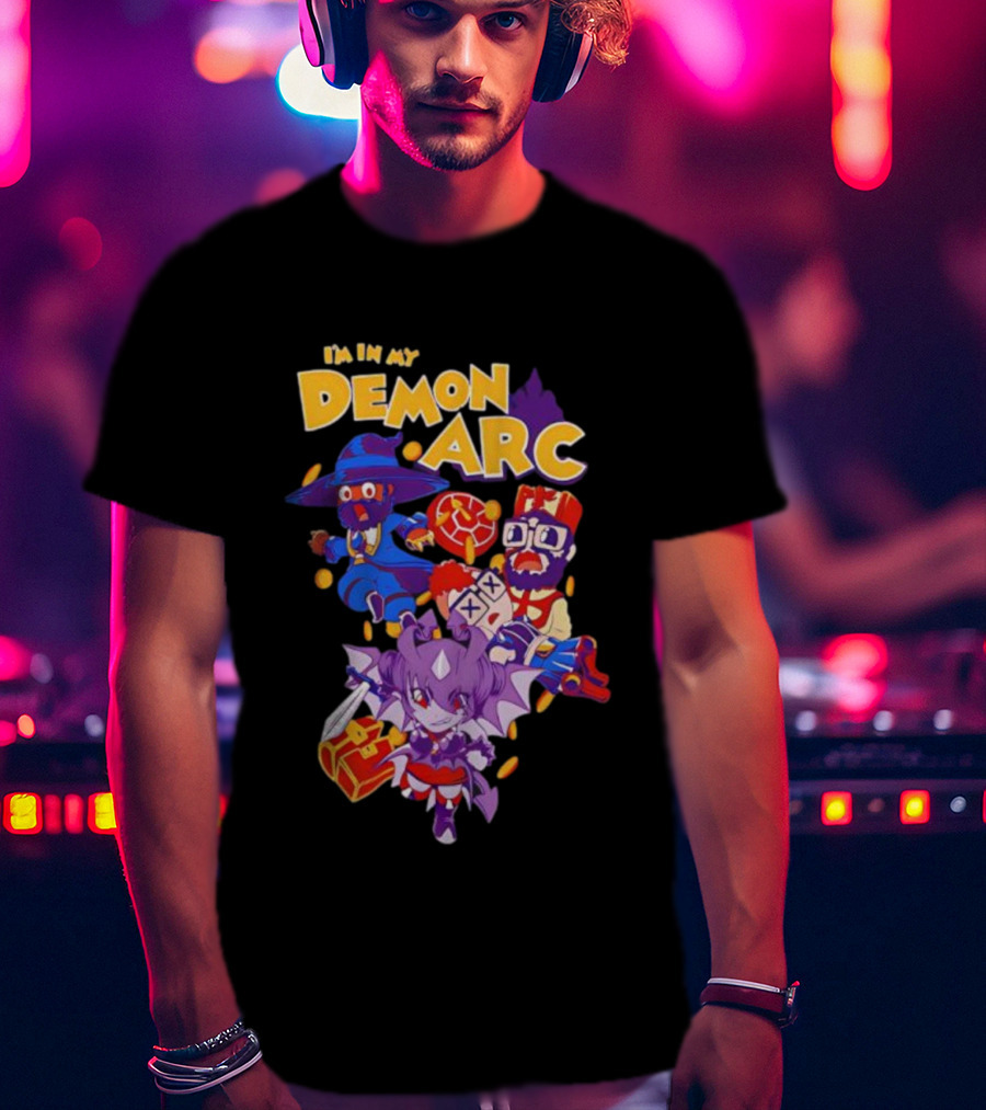 I’m In My Demon Arc Anime Characters Adventure T-Shirt