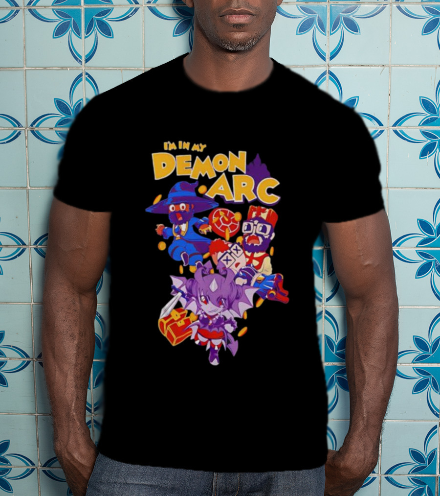 I’m In My Demon Arc Anime Characters Adventure T-Shirt
