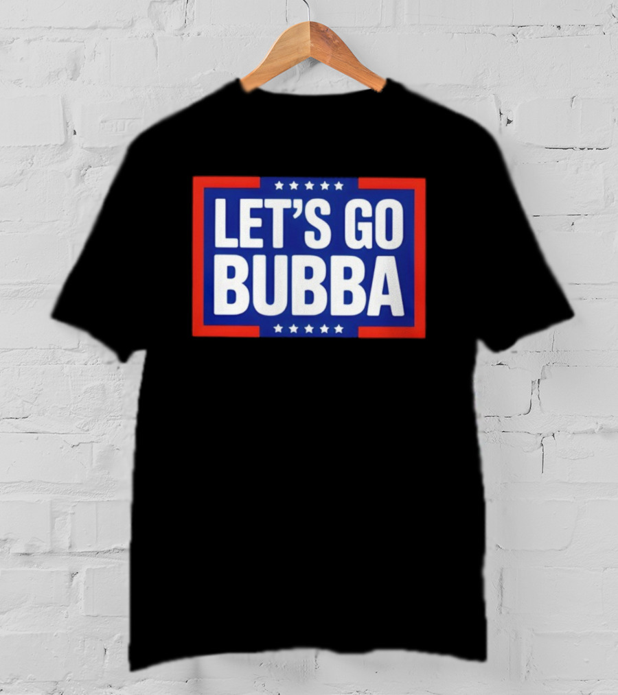 LET'S GO BUBBA Stars And Stripes Graphic T-Shirt
