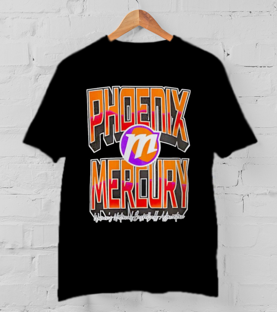 Phoenix Mercury Women's National Basketball Association Homage T-Shirt