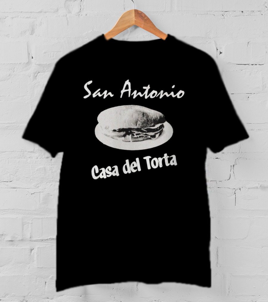 San Antonio Casa Del Torta Sandwich Plate T-Shirt