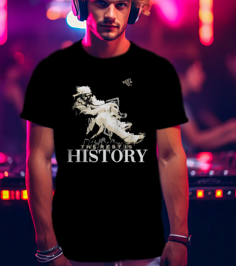 History Ken Griffey Jr. Iconic Abstract Dripping Style T-Shirt
