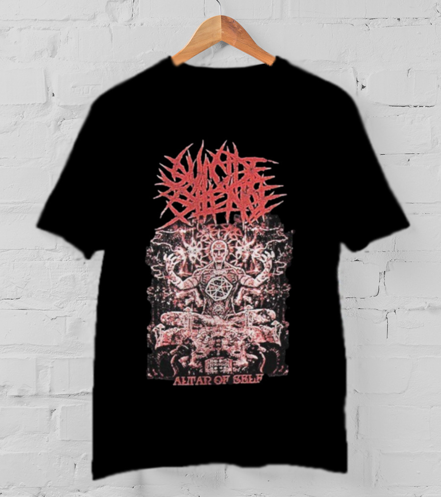 Suicide Silence Altar Of Self Heavy Metal Occult Imagery T-Shirt