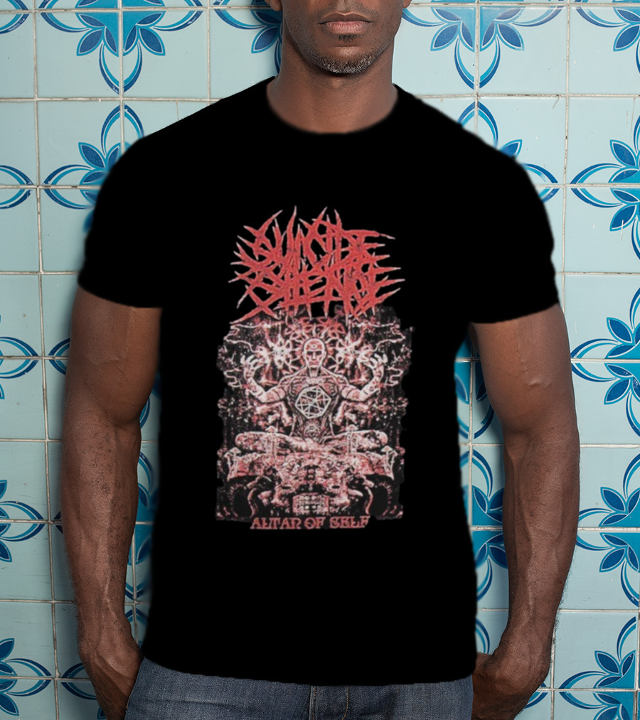 Suicide Silence Altar Of Self Heavy Metal Occult Imagery T-Shirt