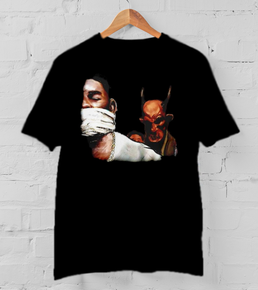 The Uncomfortable Truth Ransom Conductor Williams Devil On Shoulder Artwork T-Shirt