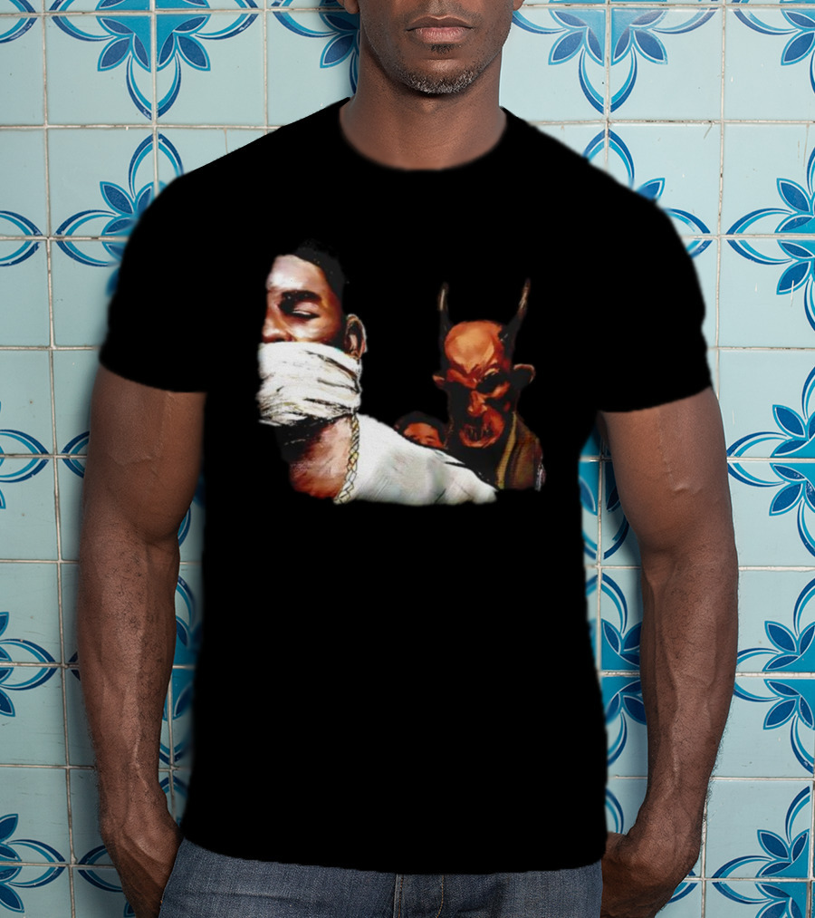 The Uncomfortable Truth Ransom Conductor Williams Devil On Shoulder Artwork T-Shirt