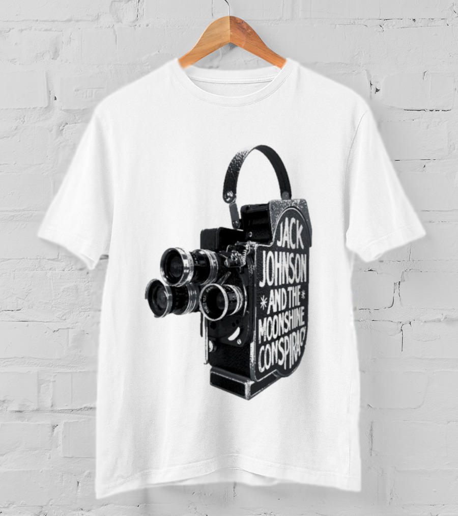 Jack Johnson And The Moonshine Conspiracy Bolex Camera T-Shirt