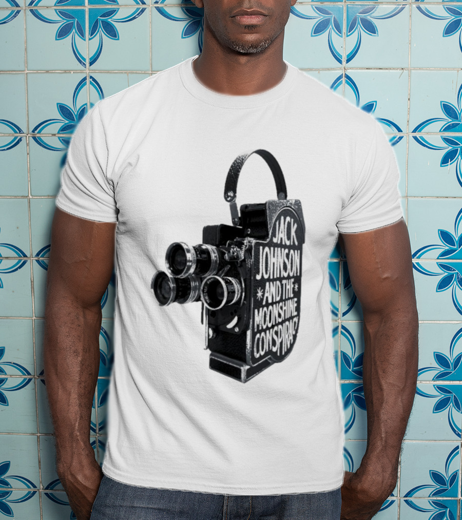 Jack Johnson And The Moonshine Conspiracy Bolex Camera T-Shirt