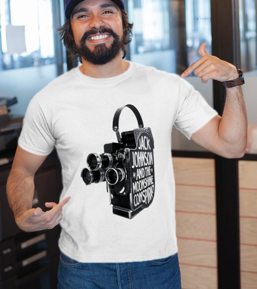 Jack Johnson And The Moonshine Conspiracy Bolex Camera T-Shirt
