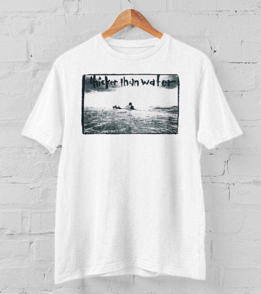 Jack Johnson Thicker Than Water Surfing Ocean Scene T-Shirt