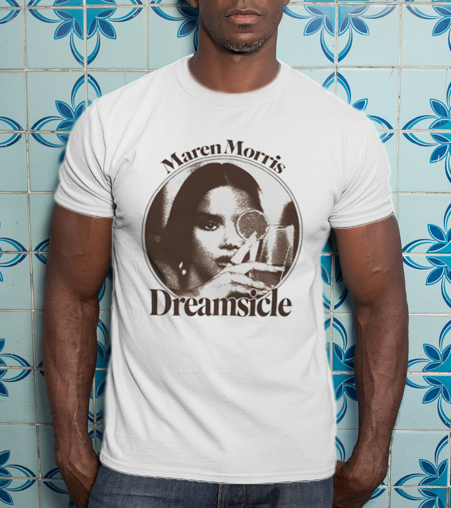 Maren Morris Dreamsicle Album Cover Black And White Portrait Image T-Shirt