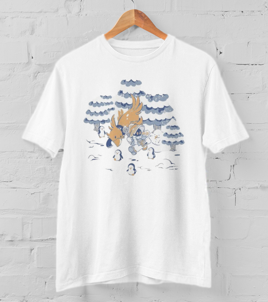 Pop Culture Wizard Winter Wonderland Adventure Chocobo And Vivi Inspo T-Shirt