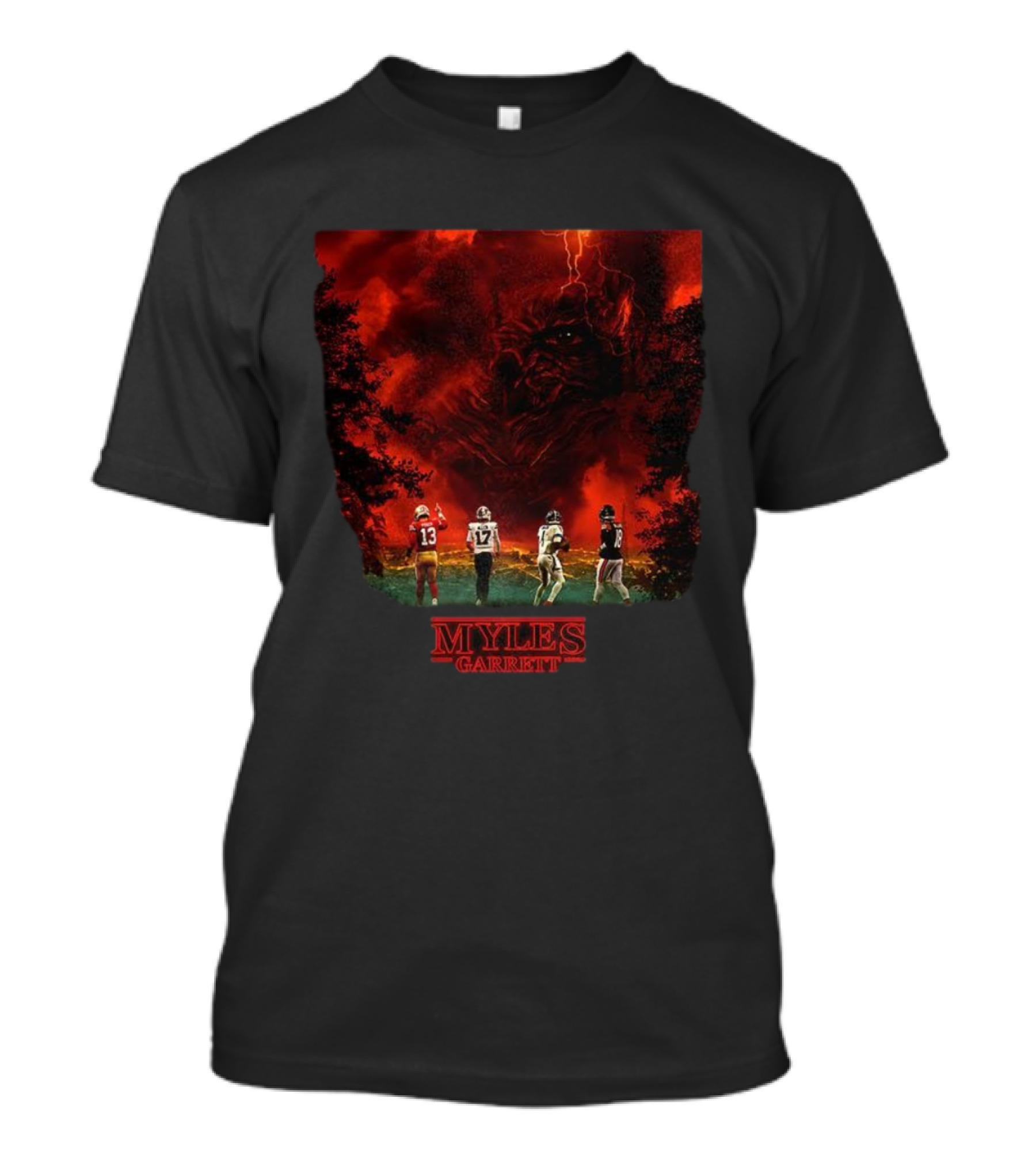Myles Garrett Cleveland Browns NFL Fantasy Showdown T-Shirt