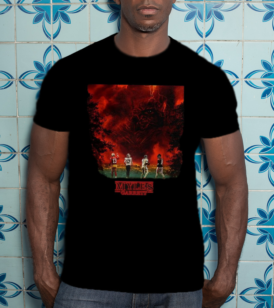 Myles Garrett Cleveland Browns NFL Fantasy Showdown T-Shirt