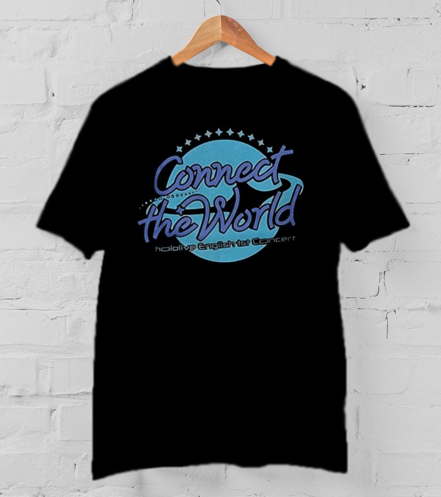 Connect The World Hololive English 1st Concert 2023 T-Shirt