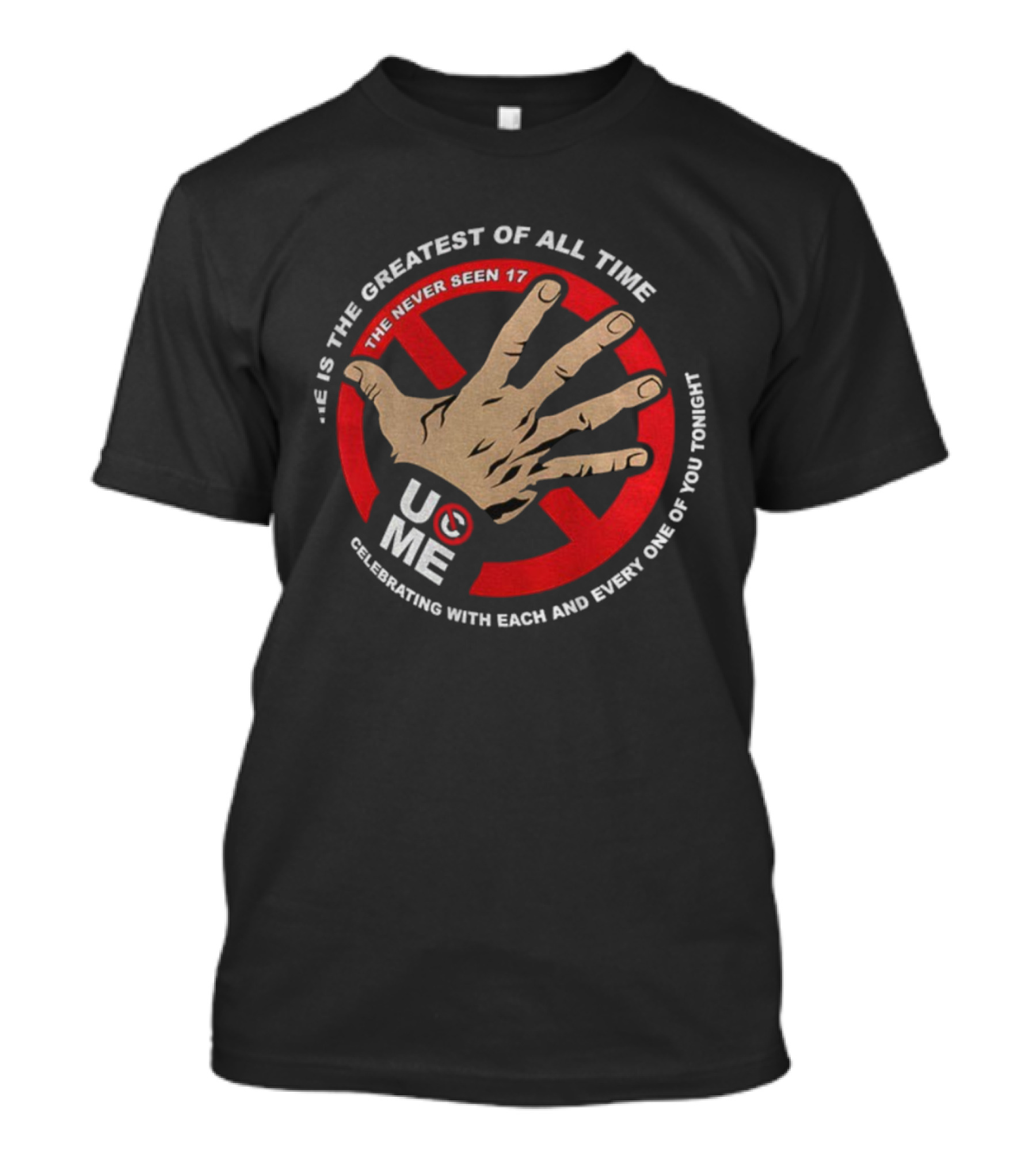 John Cena WWE Never Seen 17 Greatest Of All Time Celebrating With Each And Every T-Shirt